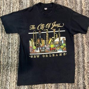 80s Screen Star Best “New Orleans” City of Jazz Tshirt